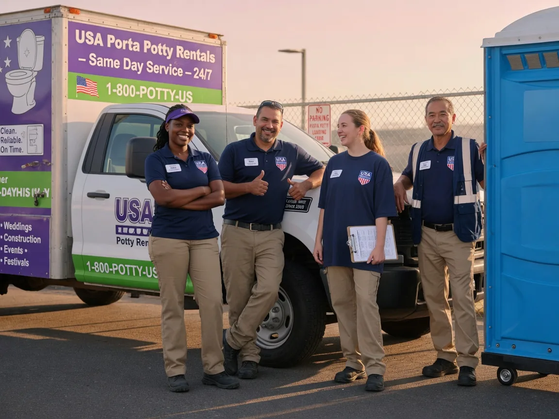 Porta Potty Rental company in Newport, NJ